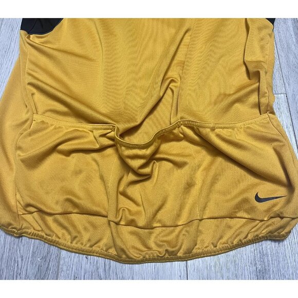 Vintage Nike Yellow ACG Cycling Shirt Swoosh 90s Jersey 1/4 Zip USA Men's XL - Picture 5 of 7
